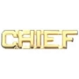 &nbsp;CHIEF&nbsp; Uniform Collar Brass - 3/8&nbsp; - Sold in Pairs